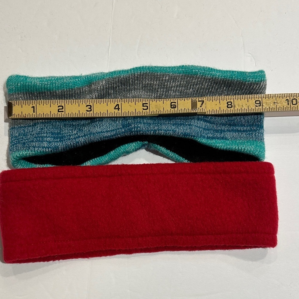 Micro fleece winter ear warmer Headband Set of two - Picture 3 of 3